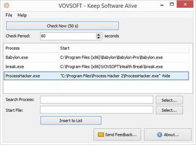 VovSoft Keep Software Alive 1.5 + Portable