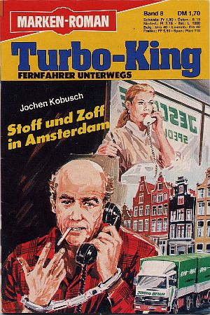 Cover: Jochen Kobusch - Turbo-King 08 - Stoff und Zoff in Amsterdam