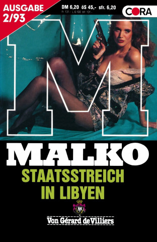 Cover: Gerard de Villiers - Malko 105 Staatsstrei in Lybien
