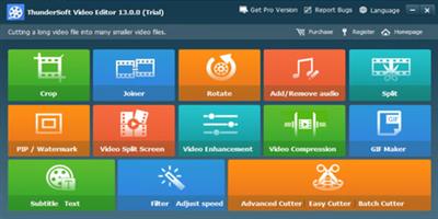 ThunderSoft Video Editor v13.0.0 Multilingual Portable