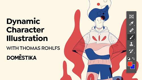 Dynamic Character Illustration - Thomas Rohlfs