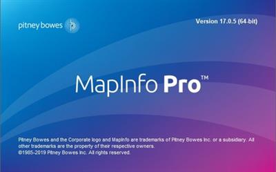 Pitney Bowes MapInfo Pro v17.0.5 Build 9 (x64) Multilingual