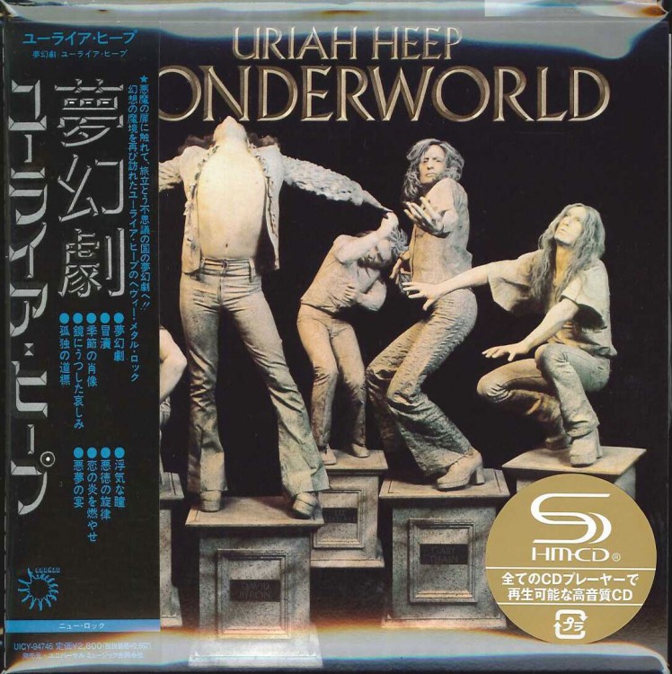 Uriah Heep - Wonderworld (1974) (Japan Rem. 2011) (Lossless+Mp3)