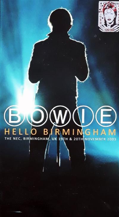 David Bowie   Hello Birmingham (4CD) (2016) (Limited Edition of 350 ]