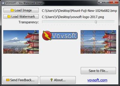 VovSoft Watermark Image 1.7