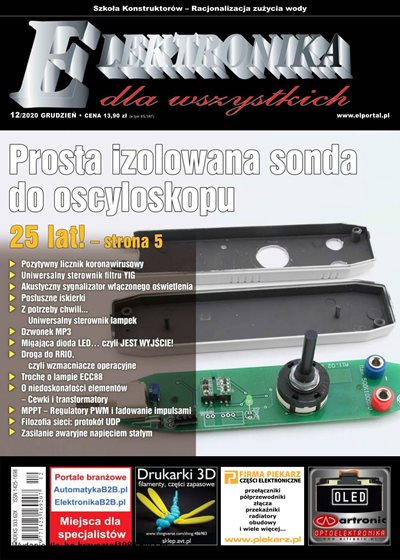 Elektronika Dla Wszystkich №12 2020