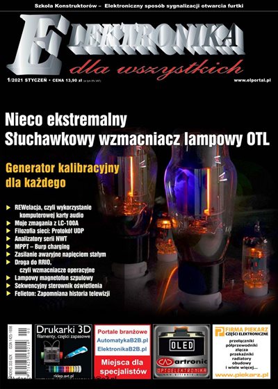 Elektronika Dla Wszystkich №1 2021