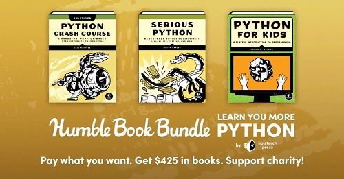 Humble Book Bundle Learn You More Python - By No Starch Press