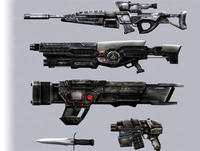 SCI FI FIREARMS ANIMATED PACK