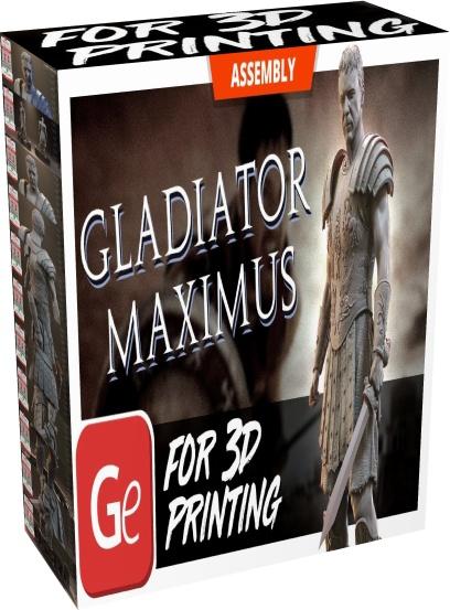 Gambody - Gladiator Maximus 3D Printing Figurine | Assembly