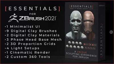 Artstation – The Essentials toolkit (Zbrush 2021 only)