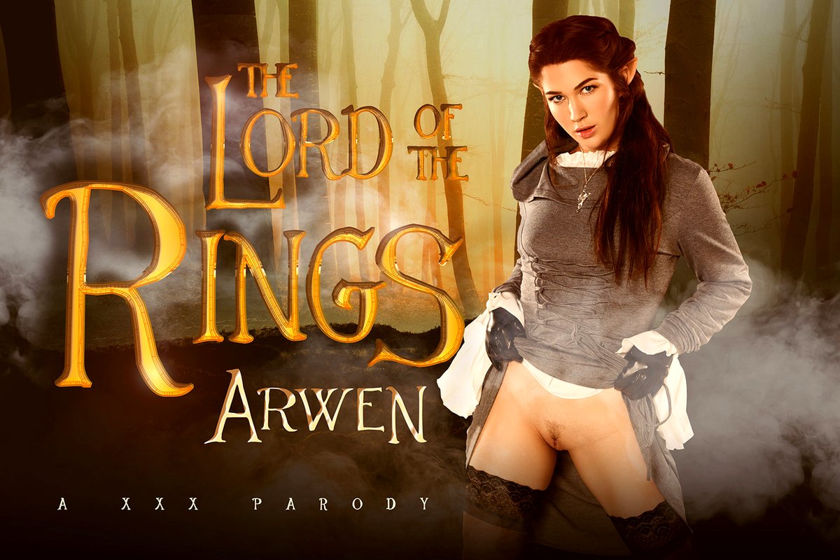 [VRCosplayX.com] Evelyn Claire (LOTR: Arwen A XXX Parody / 24.05.2021) [2021 г., Small Tits, Movie, Fucking, Brunette, Blowjob, Fantasy, Cum On Body, Babe, Teen, Doggystyle, VR, 4K, 2048p] [Oculus Rift / Vive]