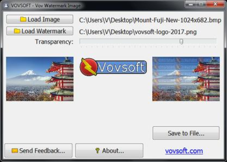 VovSoft Watermark Image 1.7 Portable