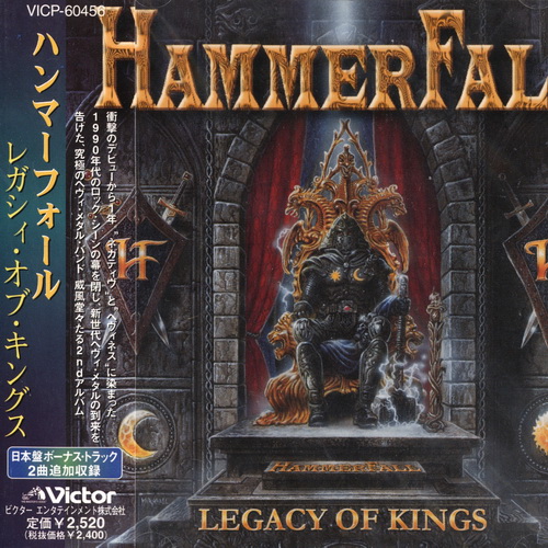 HammerFall - Legacy Of Kings 1998 (Japan VICP-60456) (Lossless+Mp3)