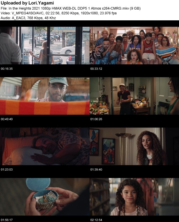 In the Heights (2021) 1080p HMAX WEB-DL DDP5 1 Atmos x264-CMRG
