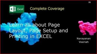 Learn all about Page Layout, Page Setup and Printing in Excel