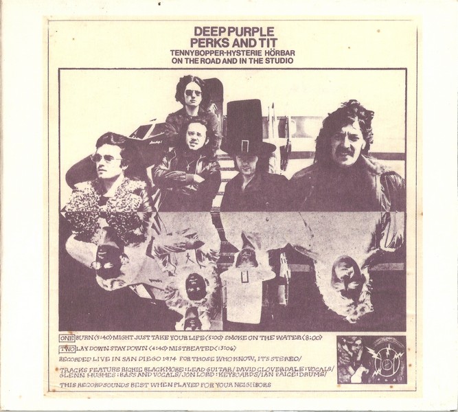 Deep Purple - Perks And Tit 1974 (Remastered 2004)