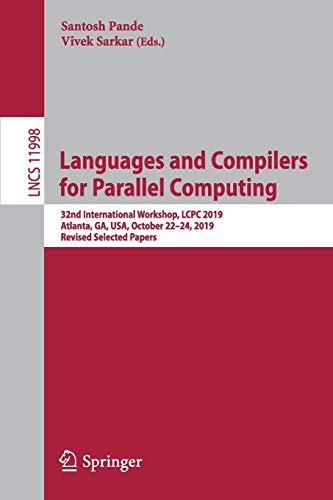 Languages and Compilers for Parallel Computing: 32nd International Workshop