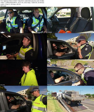 Highway Patrol S10E07 720p HEVC x265 