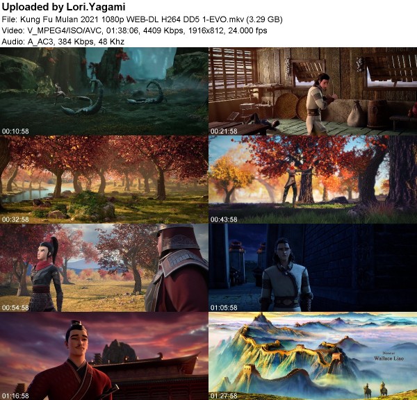 Kung Fu Mulan (2021) 1080p WEB-DL H264 DD5 1-EVO