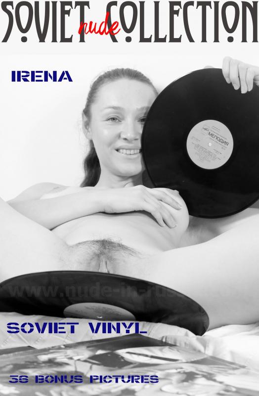 [Nude-in-russia.com] 2021-02-19 Irena K - Soviet Collection - Soviet vinyl - Bonus [Exhibitionism] [2700*1800, 37]