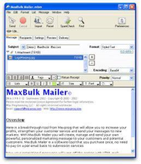 MaxBulk Mailer Pro 8.7.5 Multilingual