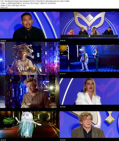 The Masked Singer New Zealand S01E10 720p HEVC x265 