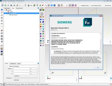 Siemens Simcenter FloVENT 2021.1.0