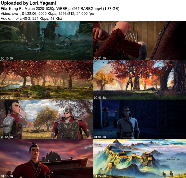 Kung Fu Mulan (2020) 1080p WEBRip x264-RARBG