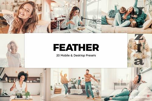 20 Feather Lightroom Presets & LUTs - 1409662