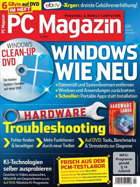 PC Magazine №7 (Juli 2021) Germany