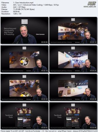Retouching and Compositing 360 Degree Photos in Photoshop