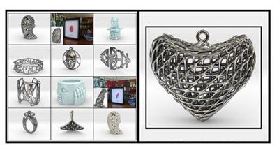 Jewellery Design Using Blender 2.9 Parametric Smart Objects