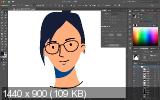Курс по созданию персонажа в Adobe illustrator (2020)