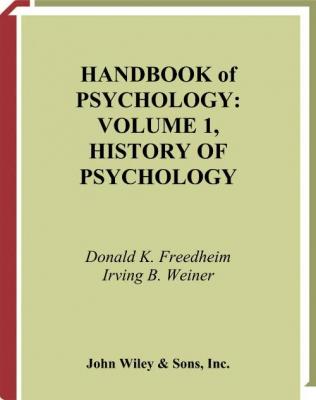 John Wiley Sons 2003 Handbook Of Psychology Volume 1 History Of Psychology Isbn 04...