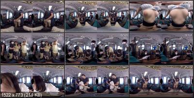 Yuri Shinomiya, Saryuu Usui, Maria Wakatsuki - Bus Molester - Office Lady, Schoolgirl, and the Idol [Oculus Rift, Vive, Samsung Gear VR | SideBySide] [1920p]