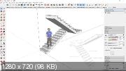 Интерьер в SketchUp. Моделирование предметов интерьера и создание чертежей (2020)