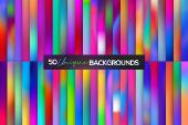 Creative Market - 50 ios Backgrounds 3 Resolutions