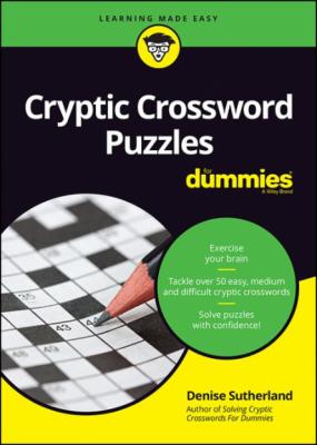 Cryptic Crossword Puzzles For Dummies Australian Edition