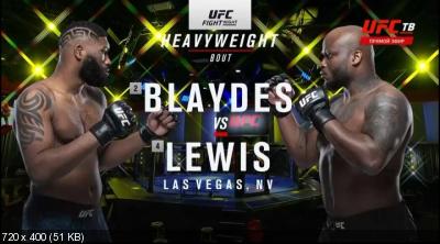 Смешанные единоборства: Кертис Блэйдс - Деррик Льюис / Полный кард / UFC Fight Night 185: Blaydes vs. Lewis / Prelims & Main Card (2021) IPTVRip