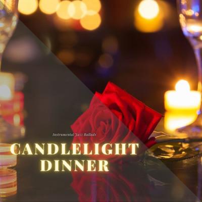 Instrumental Jazz Ballads - Candlelight Dinner for Two Piano Background Music (2021)