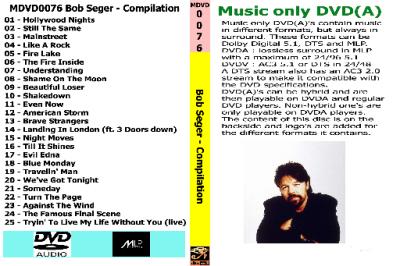 MDVD0076 Bob Seger - Compilation